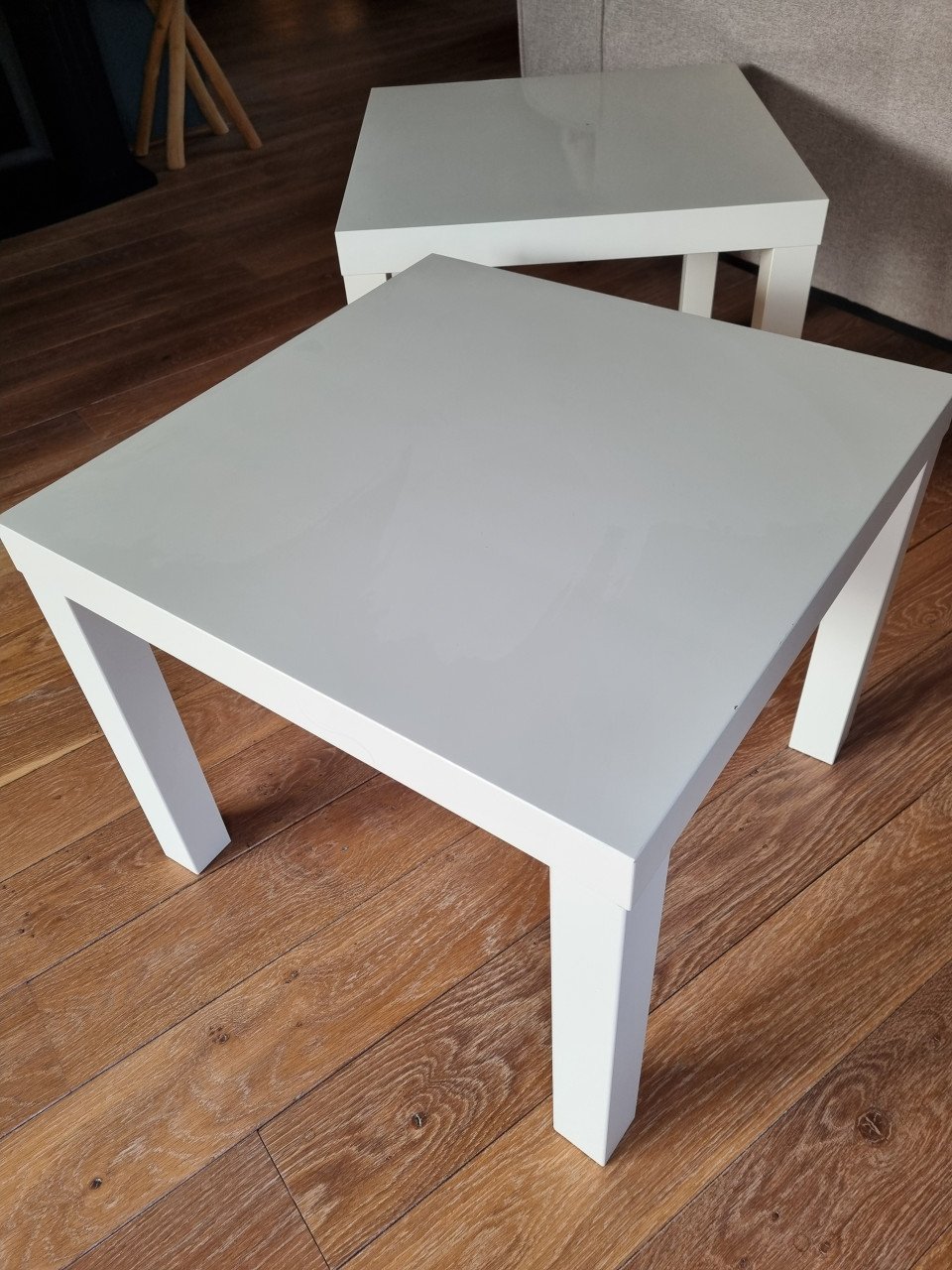 Ikea Lack bijzet tafeltjes