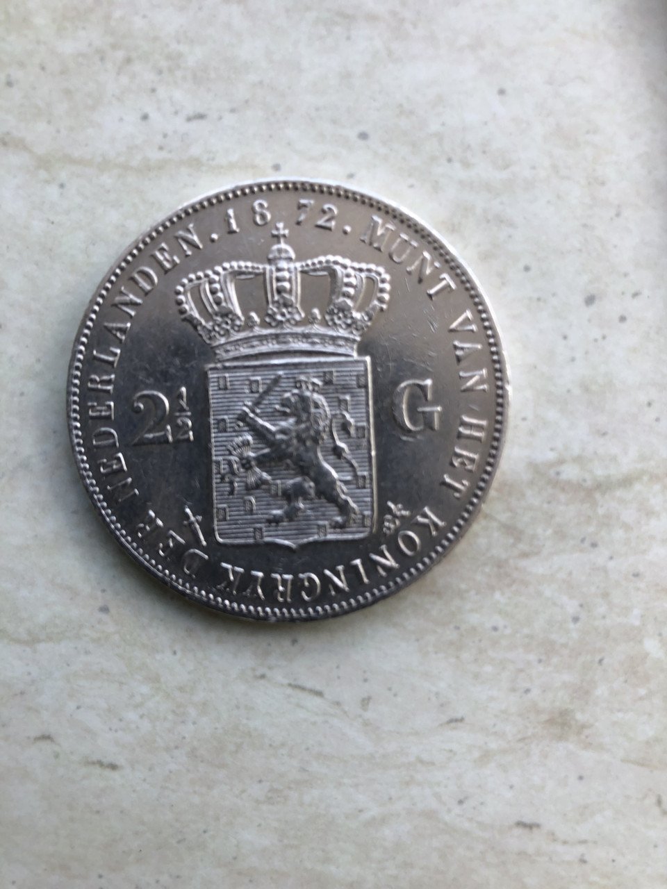 Rijksdaalder Willem 3 zilver
