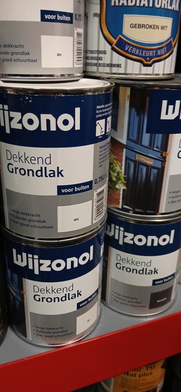 Remmers grondverf grijs terpentine basis