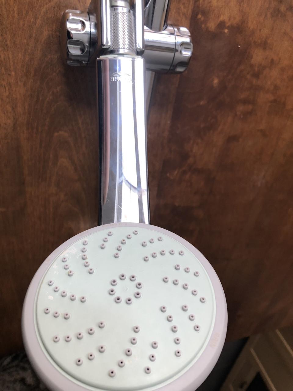 Grohe thermostaat douchekraan, glijstang en douchekop