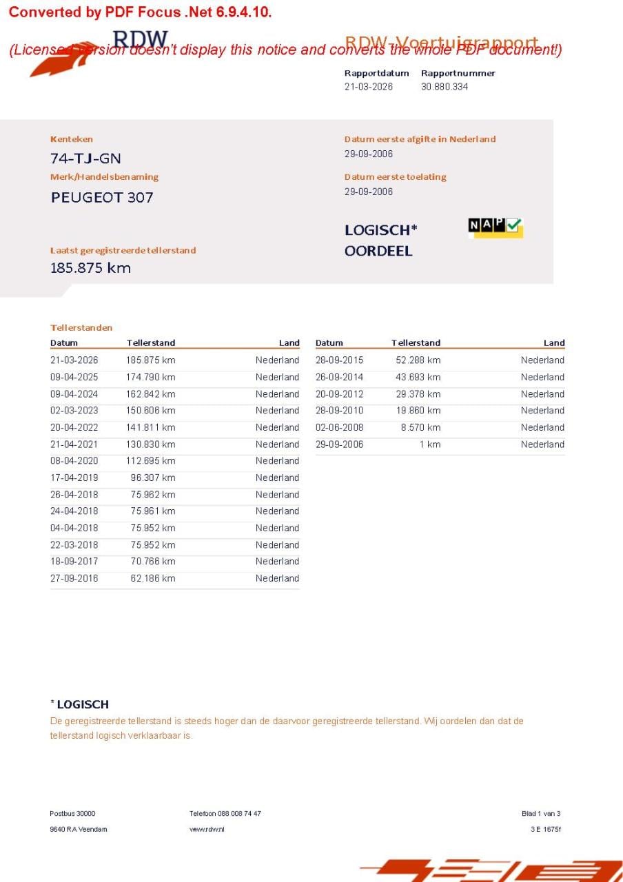 Peugeot 307 1.6 16v 5-deurs xs | airco | cruise control | trekhaak | radio/