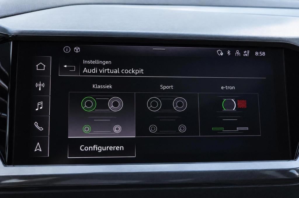 Audi Q4 E-tron 45 quattro s edition 77 kwh 266pk | soh 91,2% |