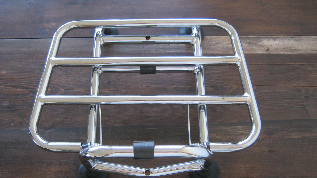 NIEUW CHROOM KLAPREK VOOR VESPA SPRINT /PRIMAVERA 25 EURO