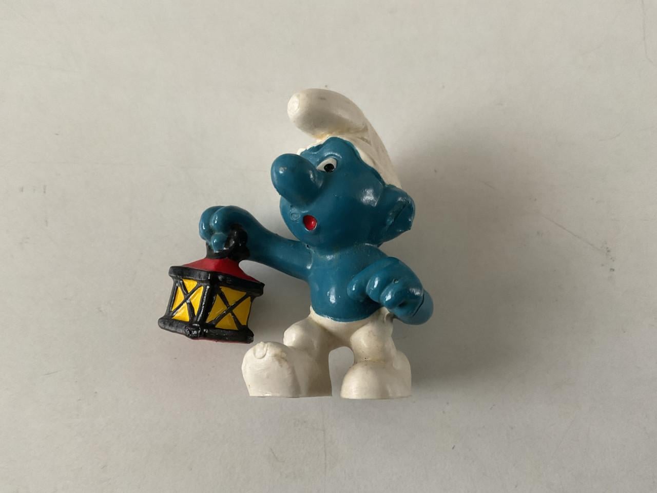 Verschillende Smurfen.    Schleich/Peyo.   Materiaal: rubber. Hoogte: 5 cm.