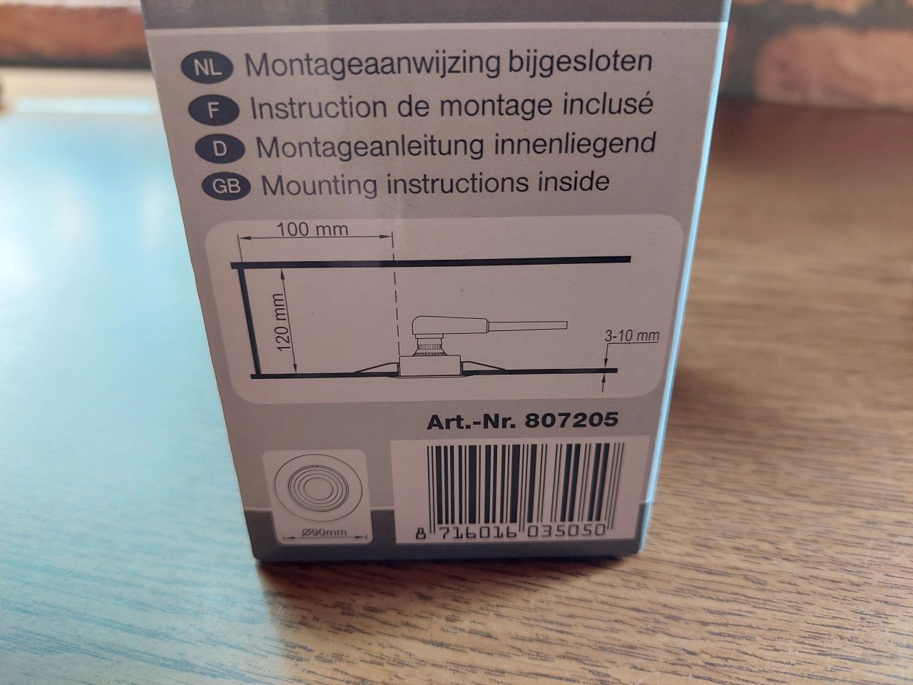Spotjes inbouw  13 stuks