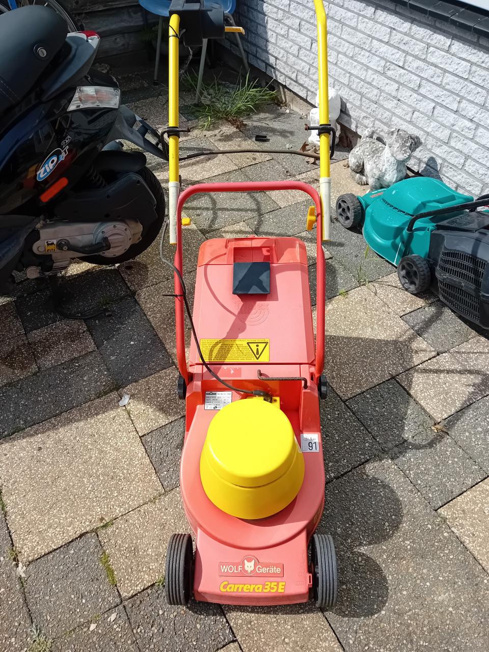 Elektrische grasmaaier