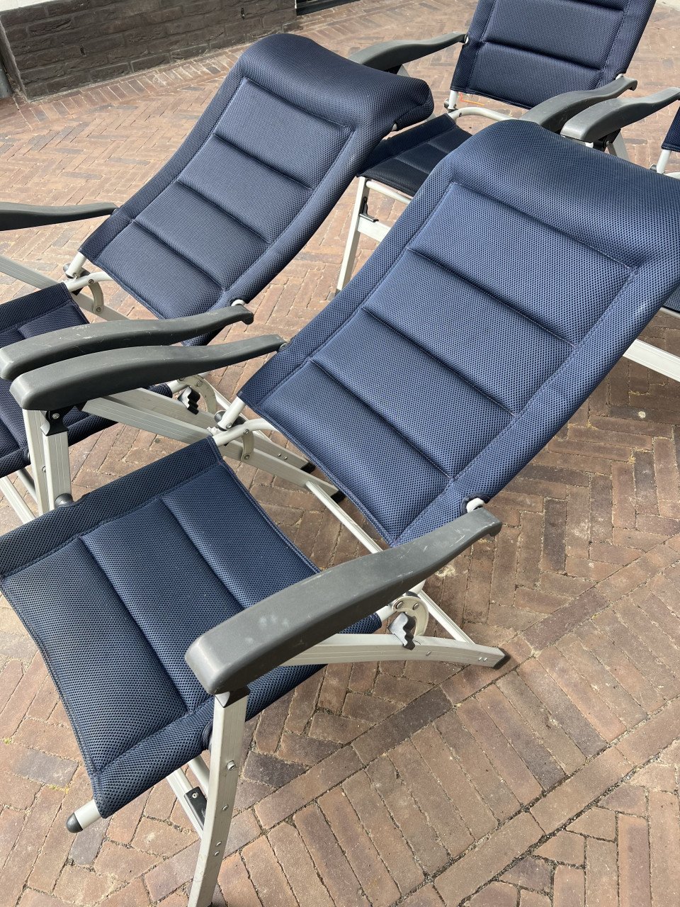 4 stuks campingstoelen