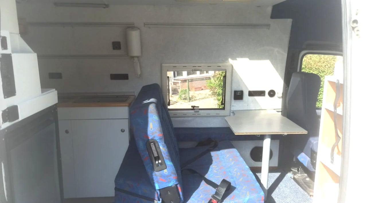 4 persoons Fiat Ducato buscamper – Ideaal voor het hele gezin