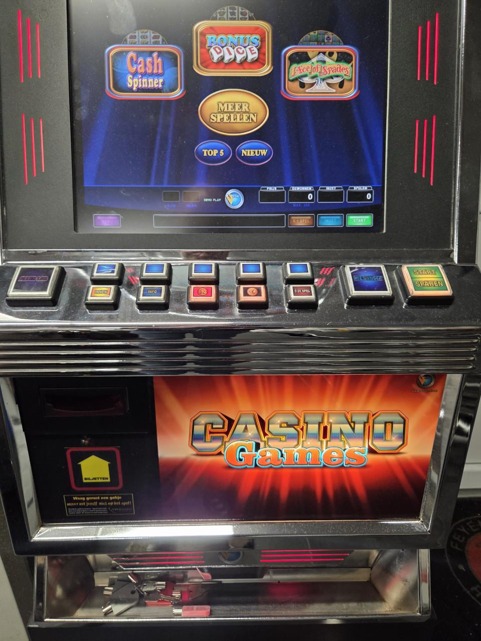 Gokkast Casino Games Errel automaat touchscreen