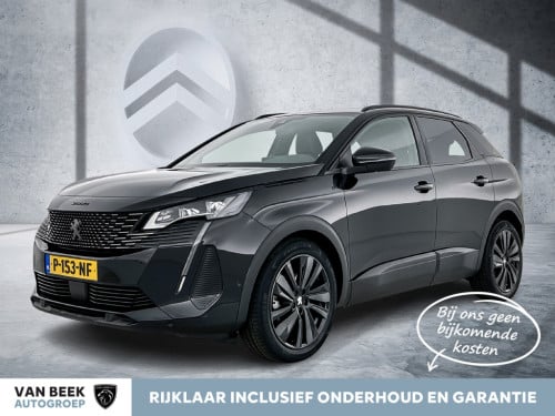 Peugeot 3008 130 pk gt black pack | rijklaar | panorama schuif / kanteldak 