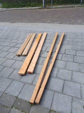 Douglas en vuren profiel