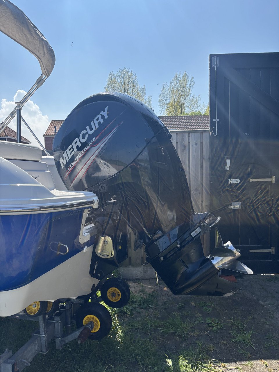 Glastron MX180 met Mercury F150
