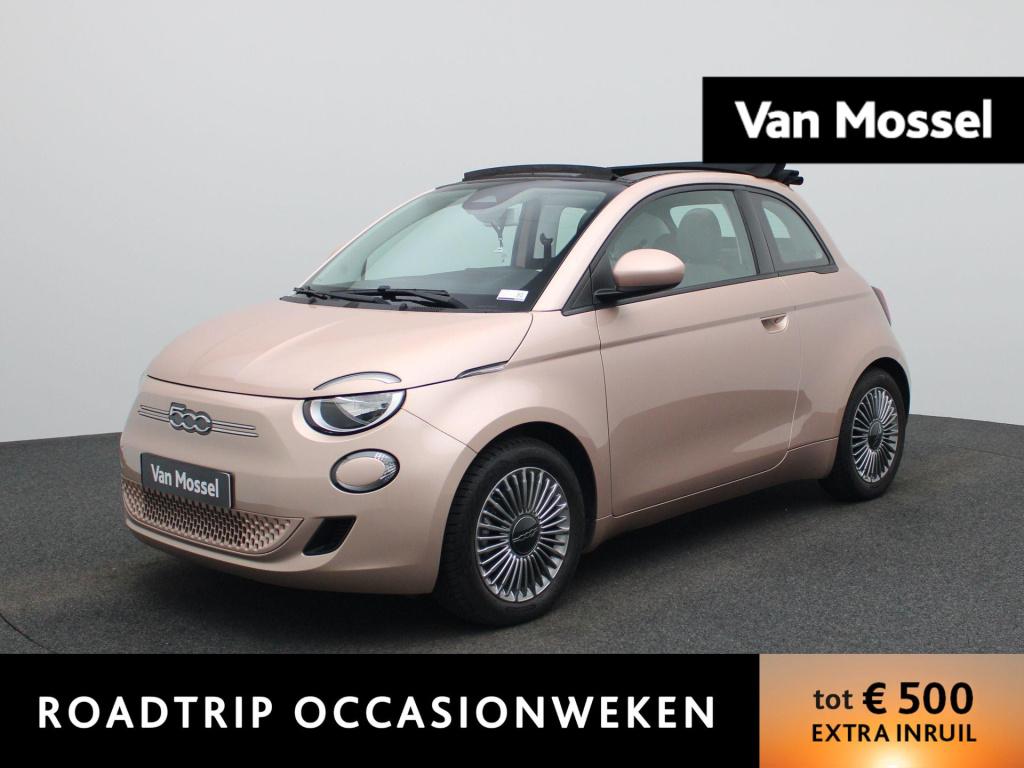 Fiat 500 C 500e 42 kwh icon | automaat | cabrio | navigatie | virtual cockp