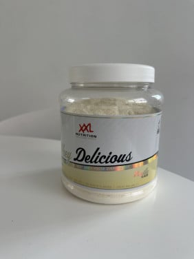Whey delicious vanille 450 gram - nieuw!