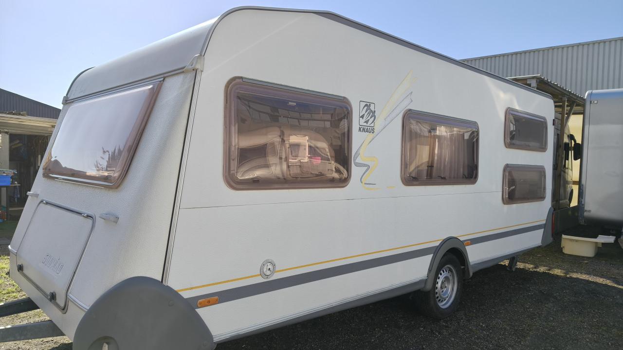 KNAUS 555 2001 BJ met stapelbed