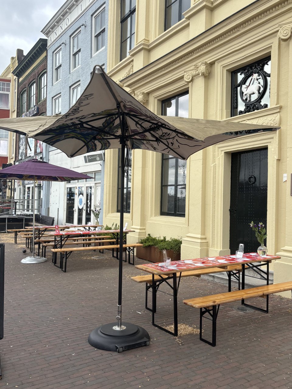 Ultra luxe TUUCi parasol incl kunst