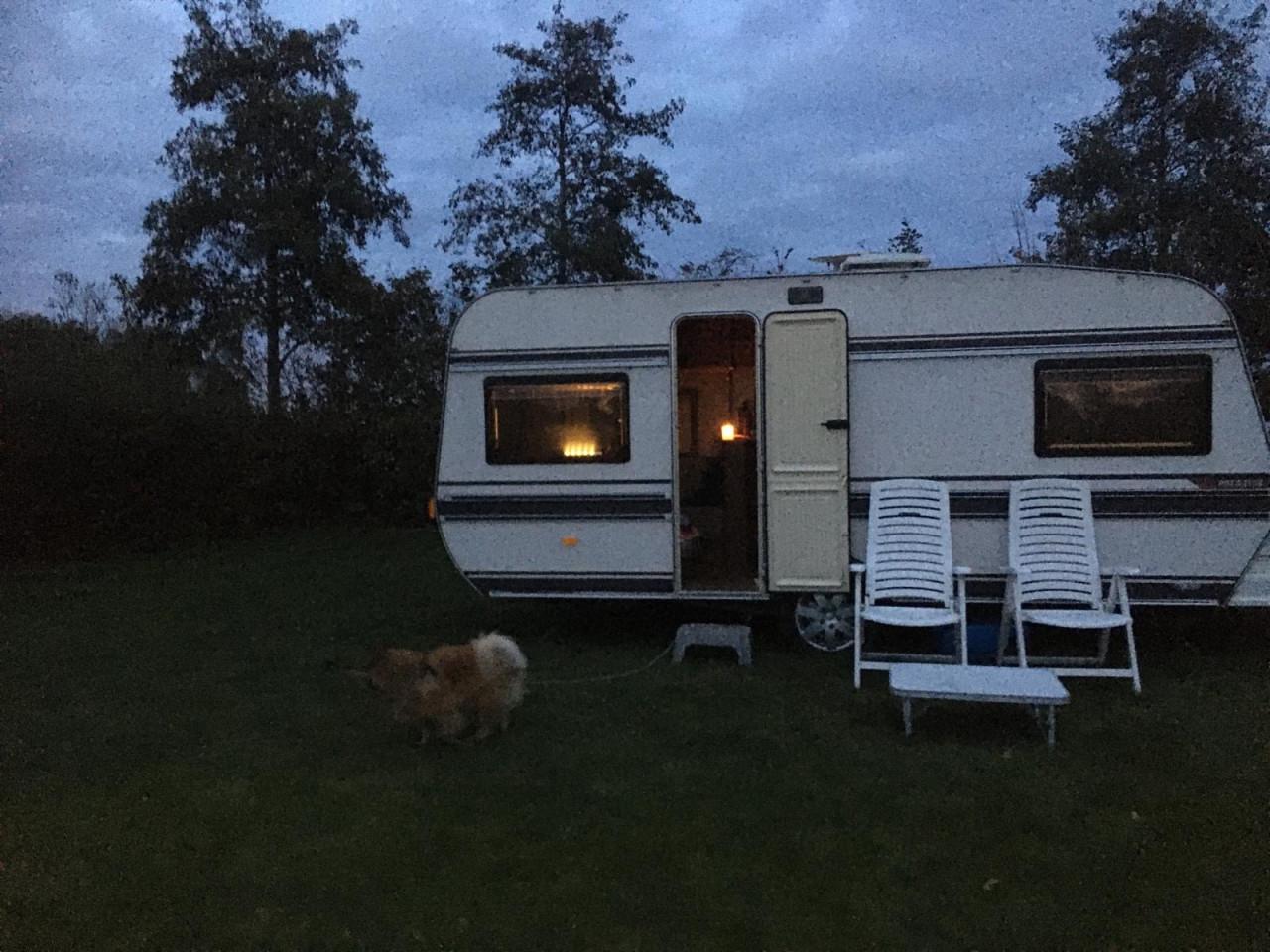 Te koop caravan Hobby