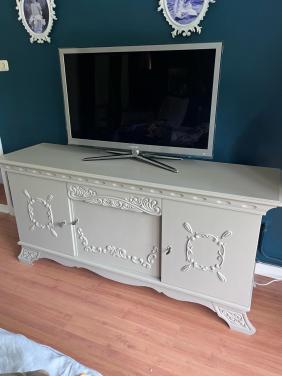Zand/ beige eiken dressoir