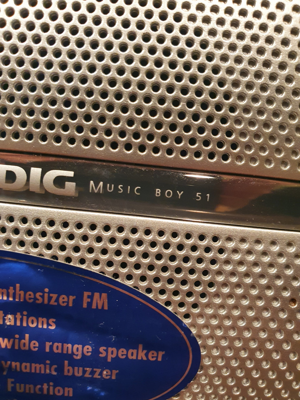 Prachtige vintage Grundig Music Boy 51, in werkende en zeer goede staat..