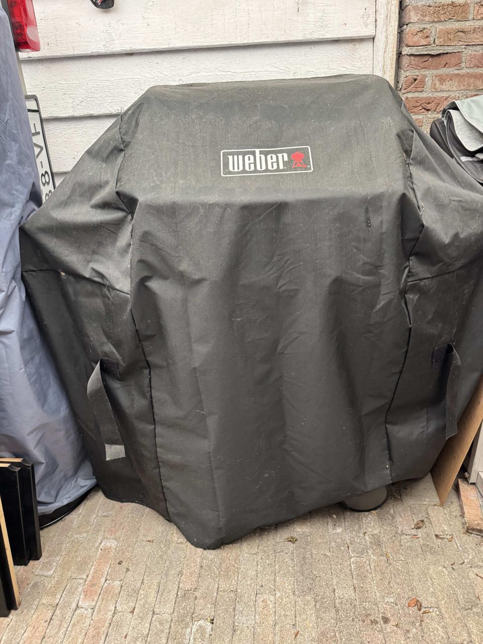 Weber Spirit classic E220-gasbarbecue met hoes en gasfles