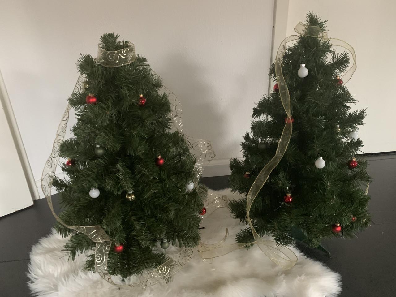 Kerstboompje 60 cm met timer verlichting