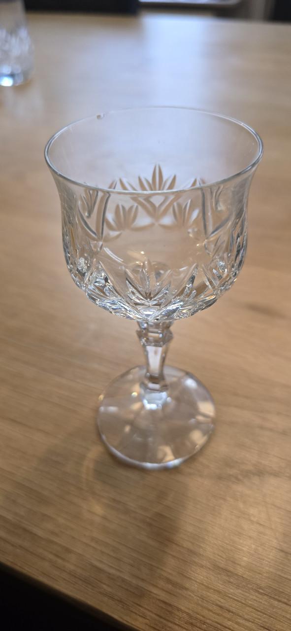 Kristallen glasservies