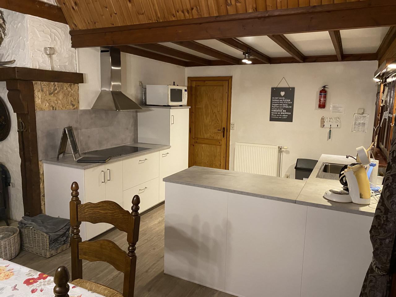 't boshuisje vak.huis Belgische Ardennen Dion 8P