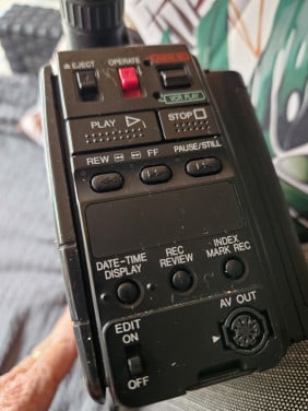 Vintage SHARP VL-C650 Video Camera Camcorder VHS-C...