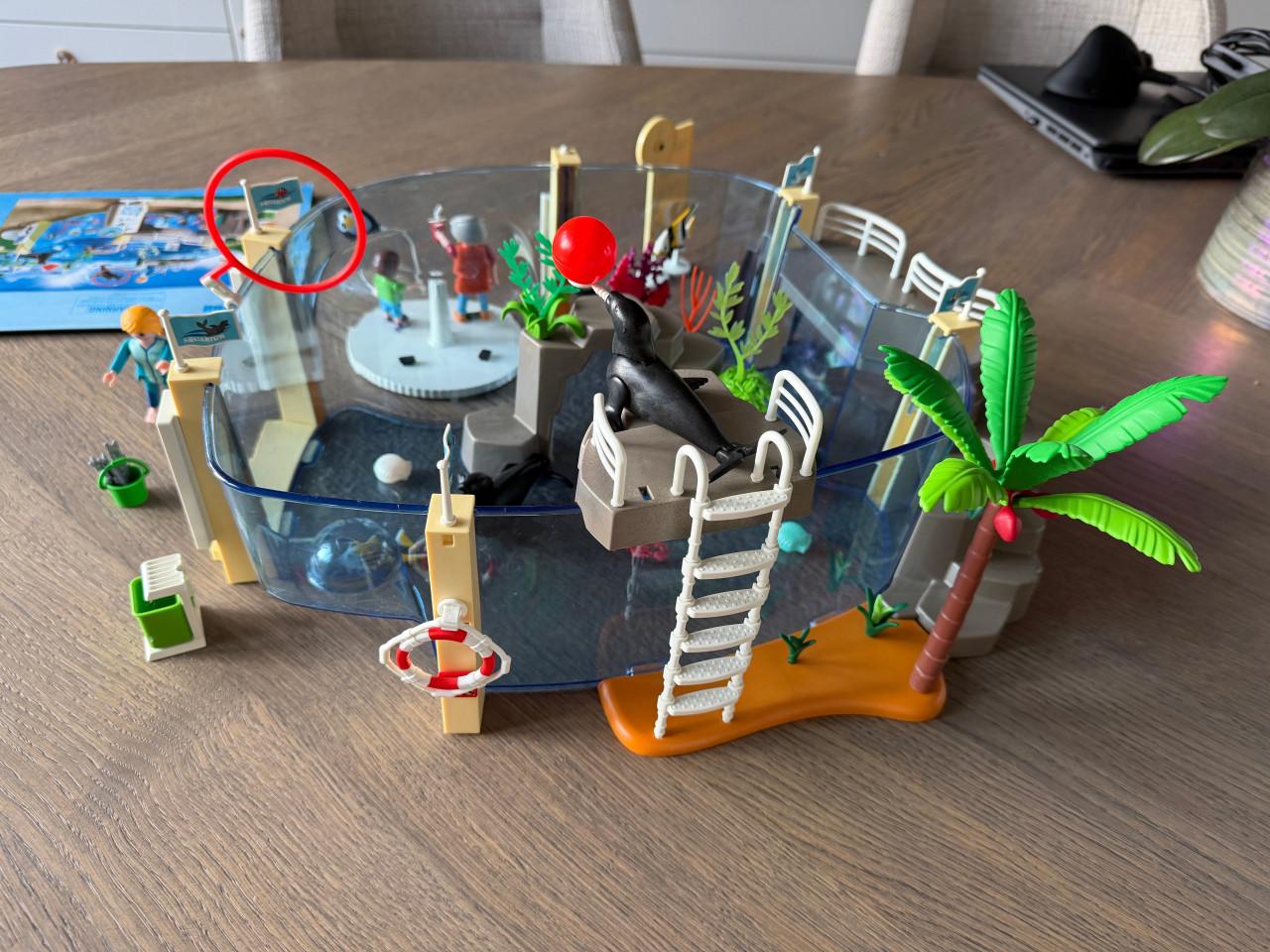 Playmobil 9060 Zeehondenbassin met waterfunctie