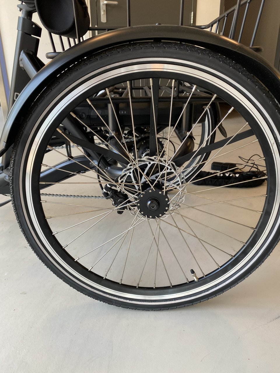 Elektrische driewiel fiets