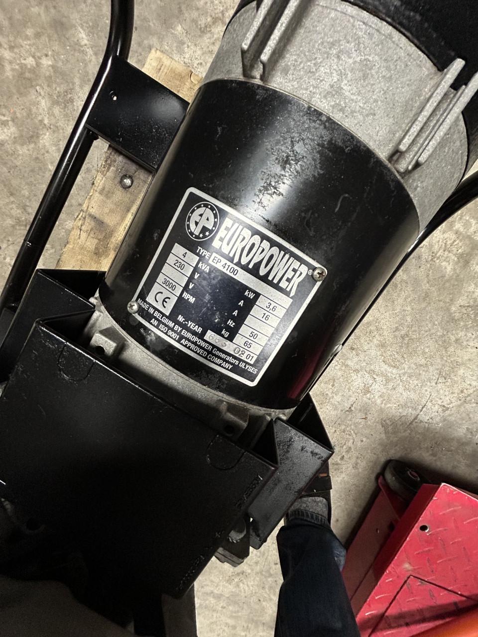 Aggregaat Honda Europower EP4100 3.6 kW