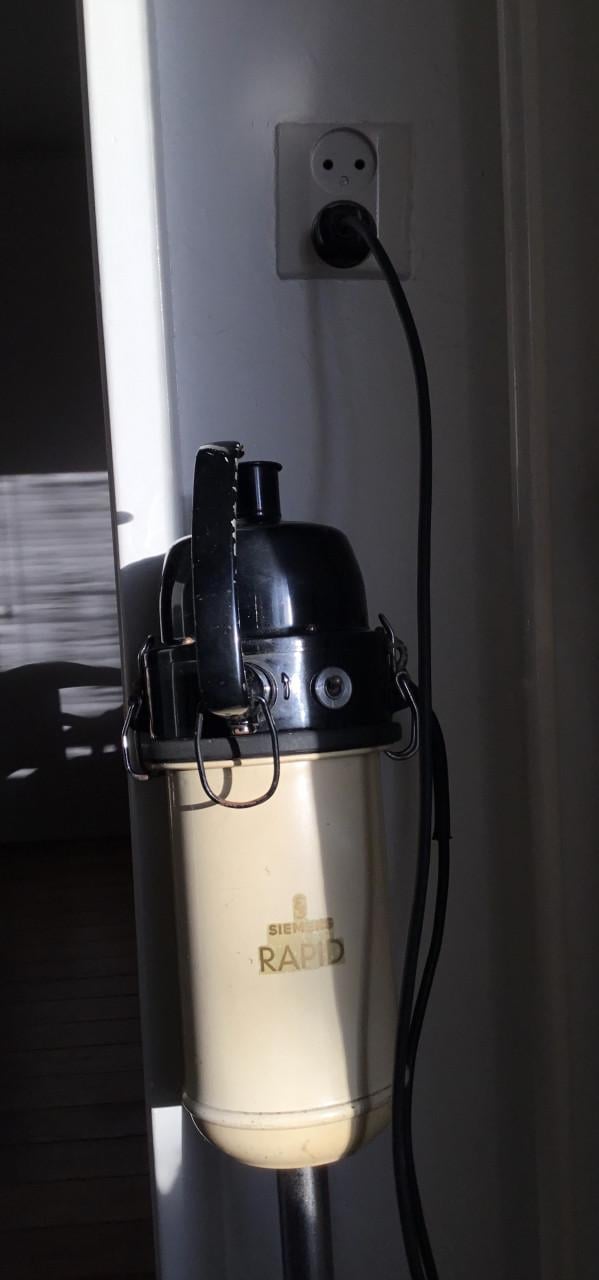 SIEMENS RAPID steelstofzuiger, 1e helft vorige eeuw