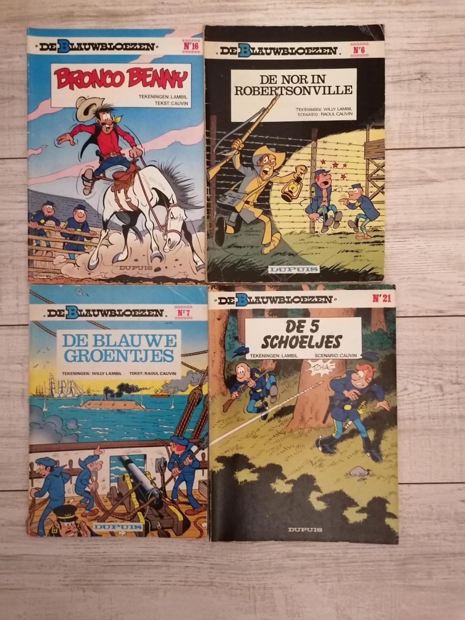 4x de Blauwbloezen izgst.