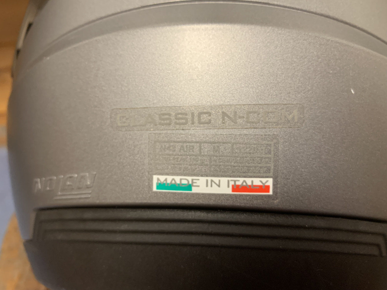 Motor systeem helm Nolan classic n-com afneembare kinbeugel