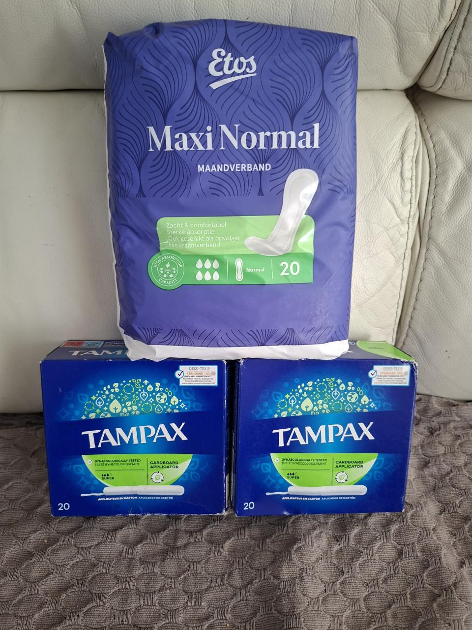 20 pakket damesverband nieuw
