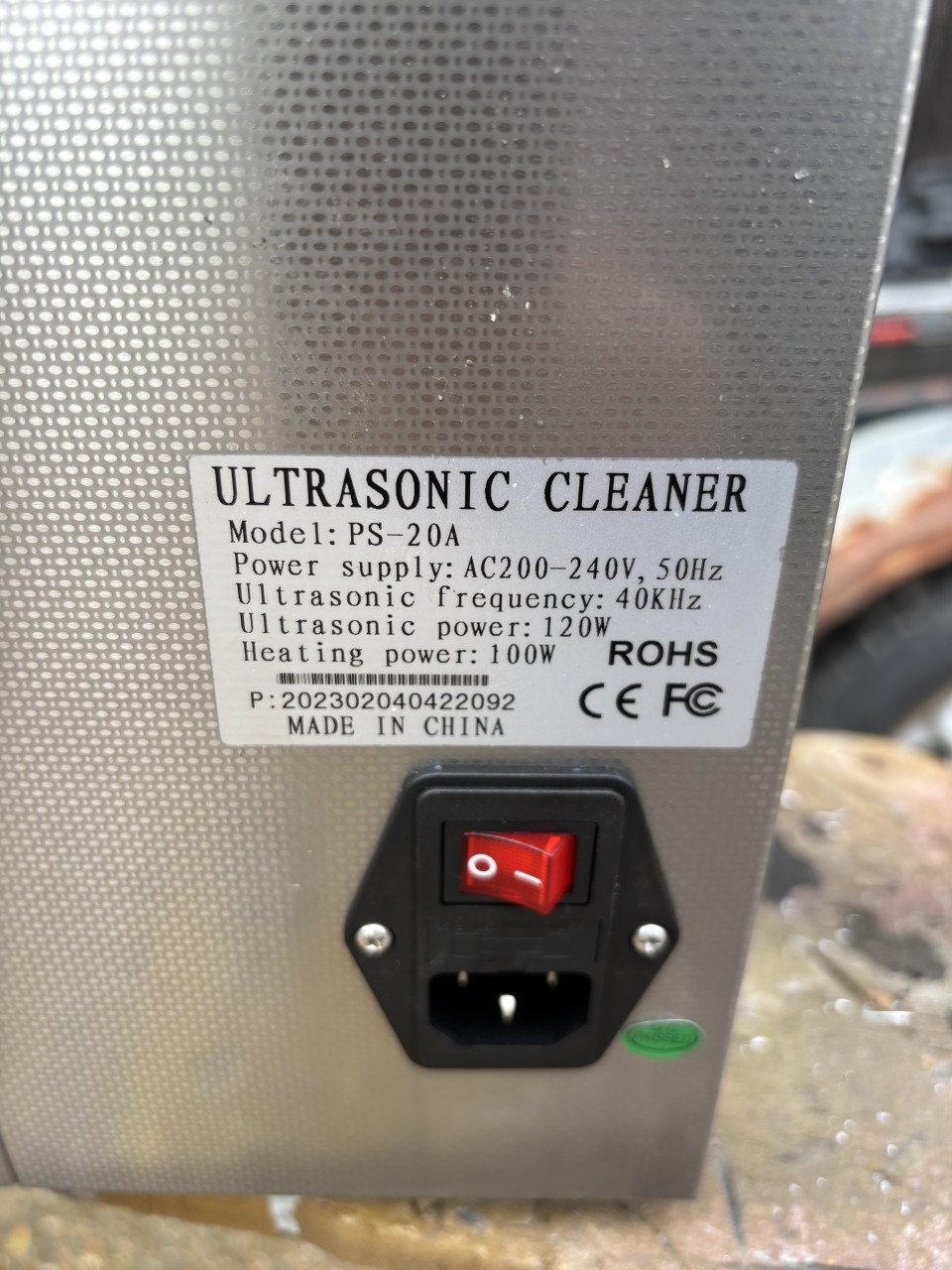 Ultrasoon reiniger 3l