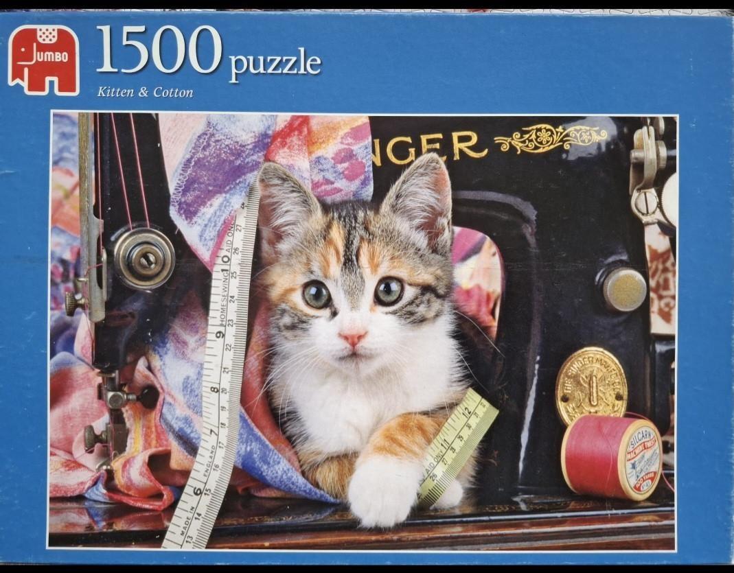 Puzzel Kitten and Cotton