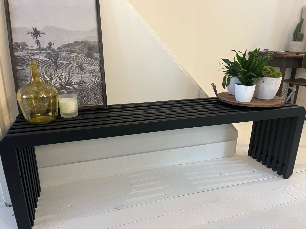 Nieuw Slatted Bankje