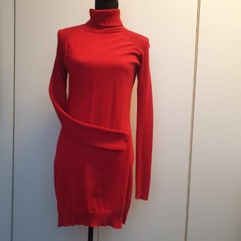 Jurk/Trui fuchsia roze