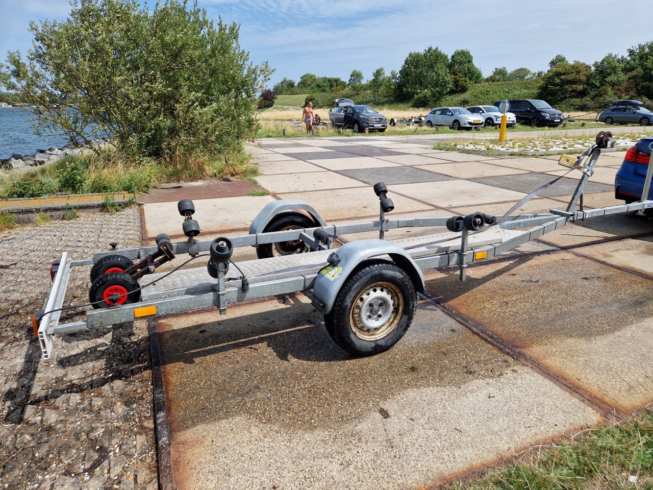 Shetland GH14 met Suzuki 15 pk 4-takt en trailer. Compleet set!!