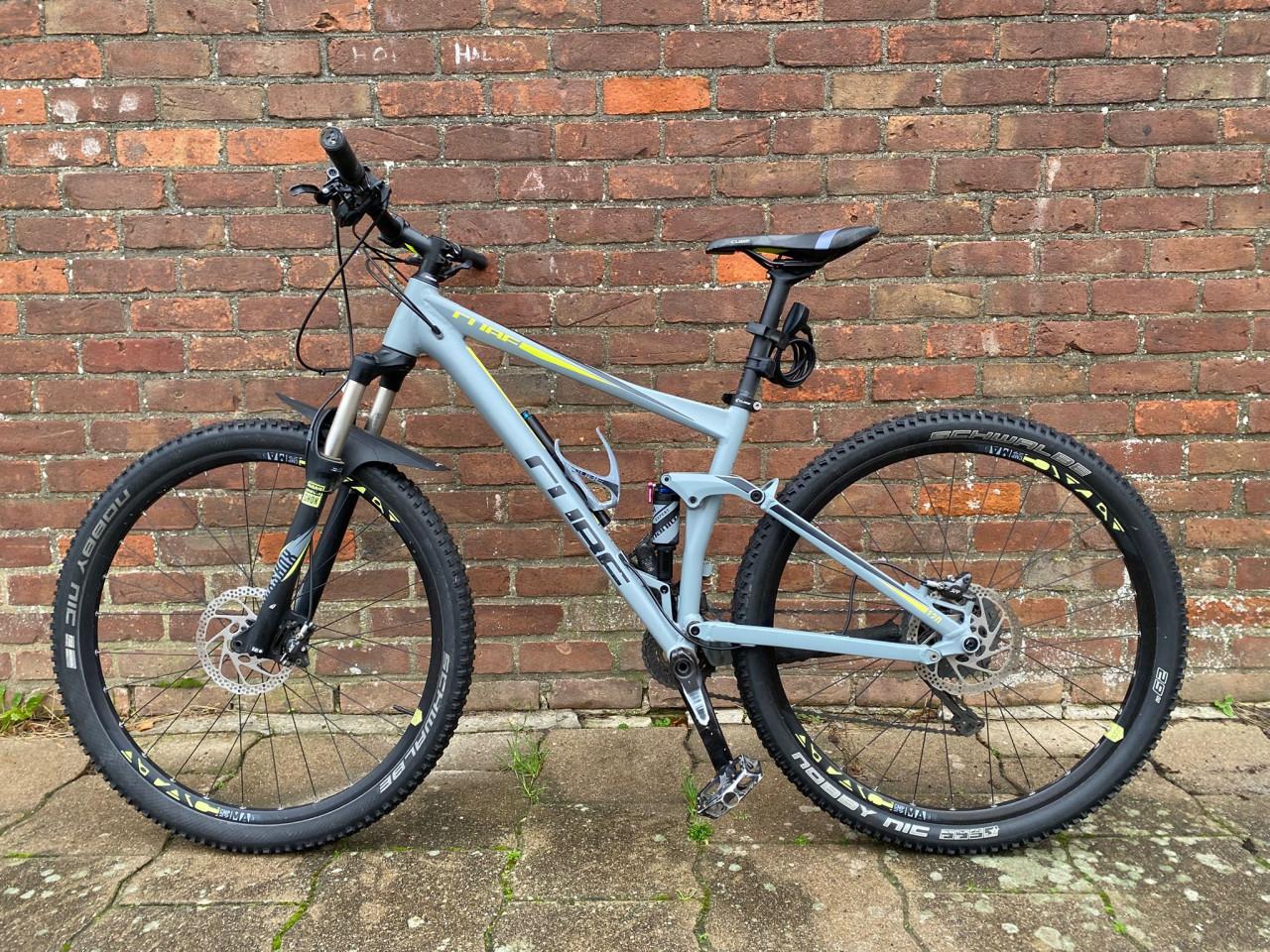 Cube Stereo 120 Pro 29er 2018 Grey/Yellow