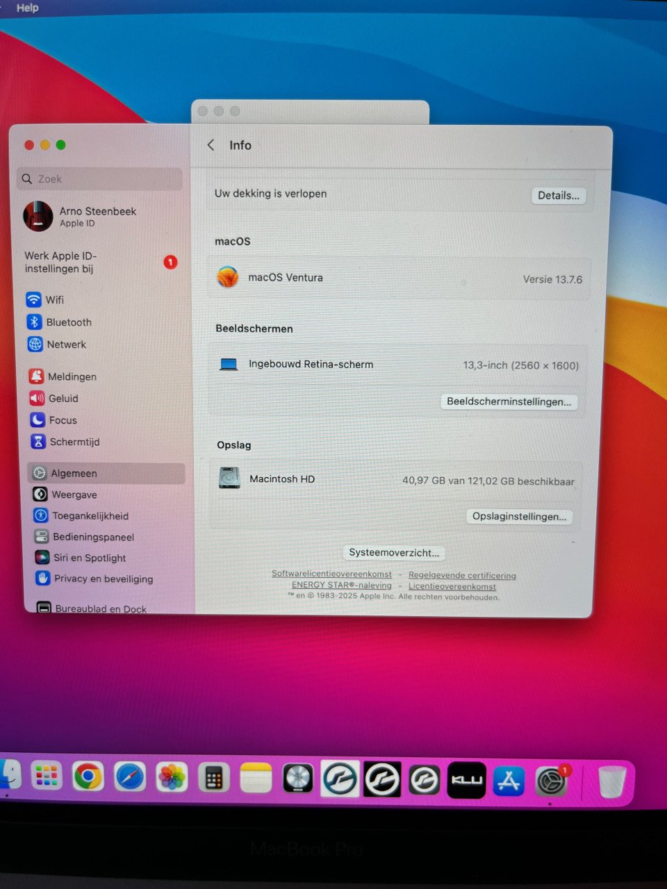 Macbook Pro 2017, 13" - Erg netjes