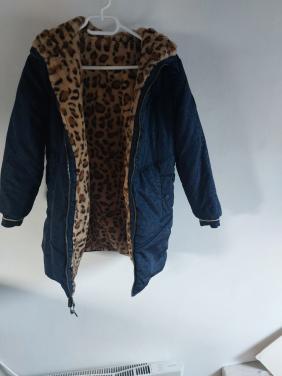 Winterjas meisjes maat 146-152