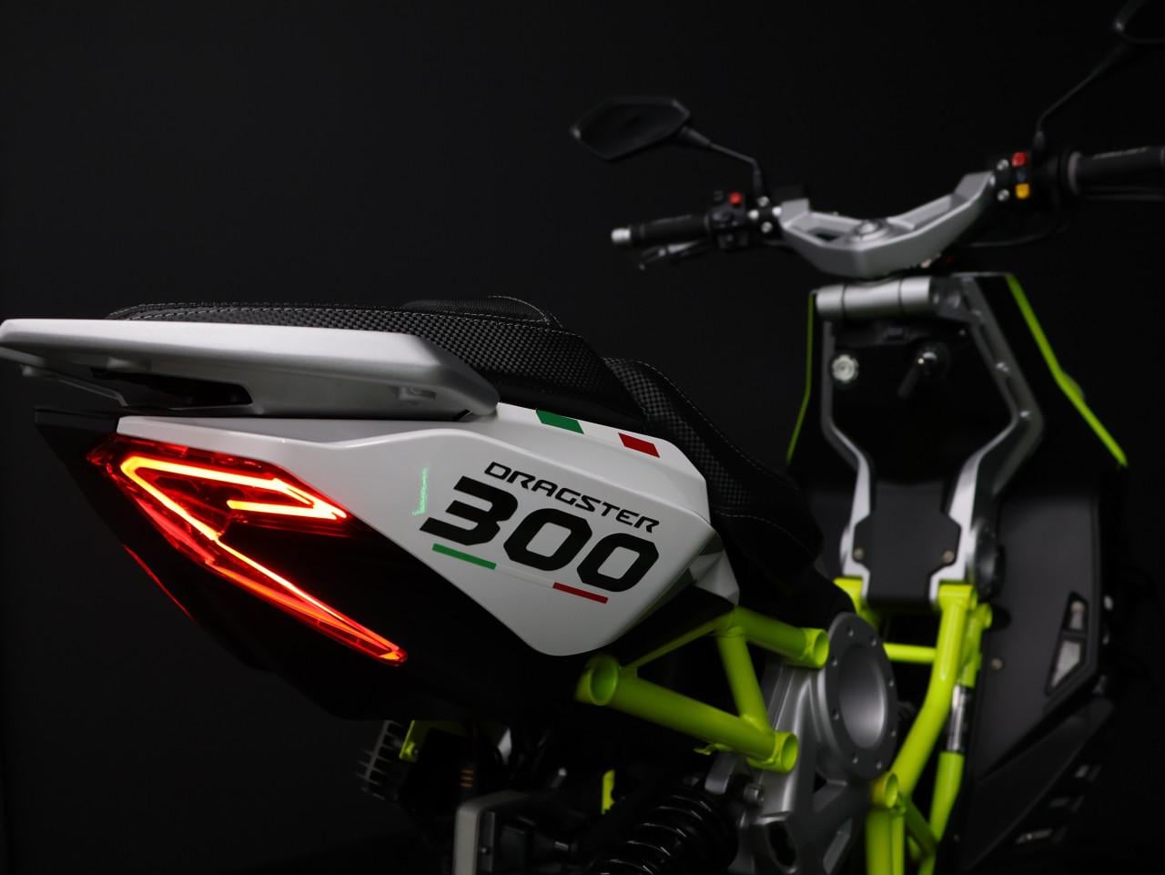 DRAGSTER 300 | Bianco/Giallo | BTW Motor