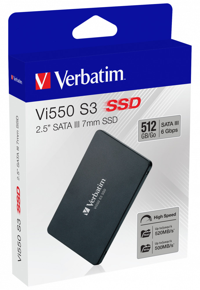 Nieuwe 512GB SSD geseald in doosje