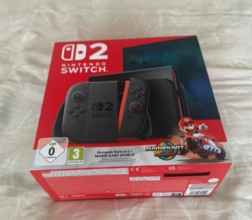NINTENDO Switch 2 + Mario Kart World 256 GB !!!! NIEUW !!!!