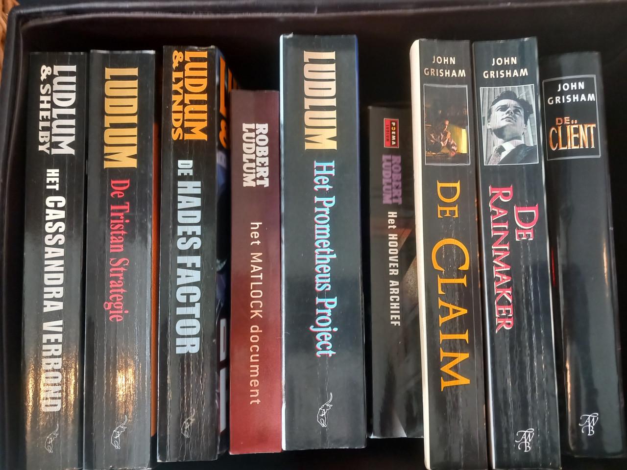 Boeken van Ludlum en Grisham