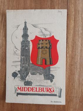 Middelburg, De Abdijtoren, 1939