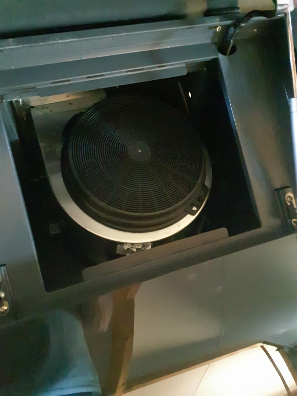 Afzuigkap zwart 90 cm