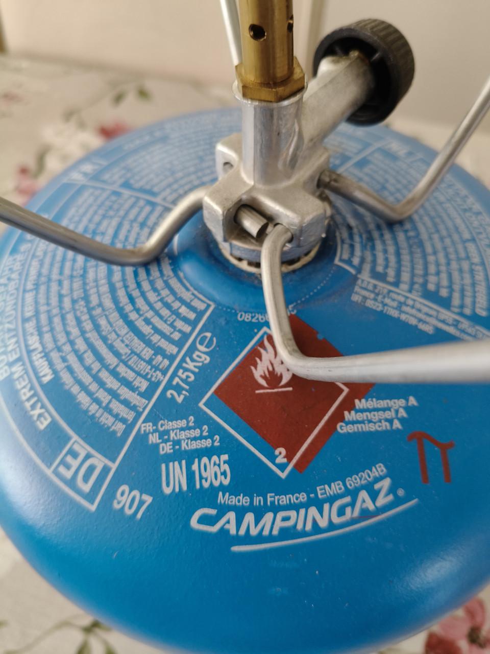 Camping gasfles
